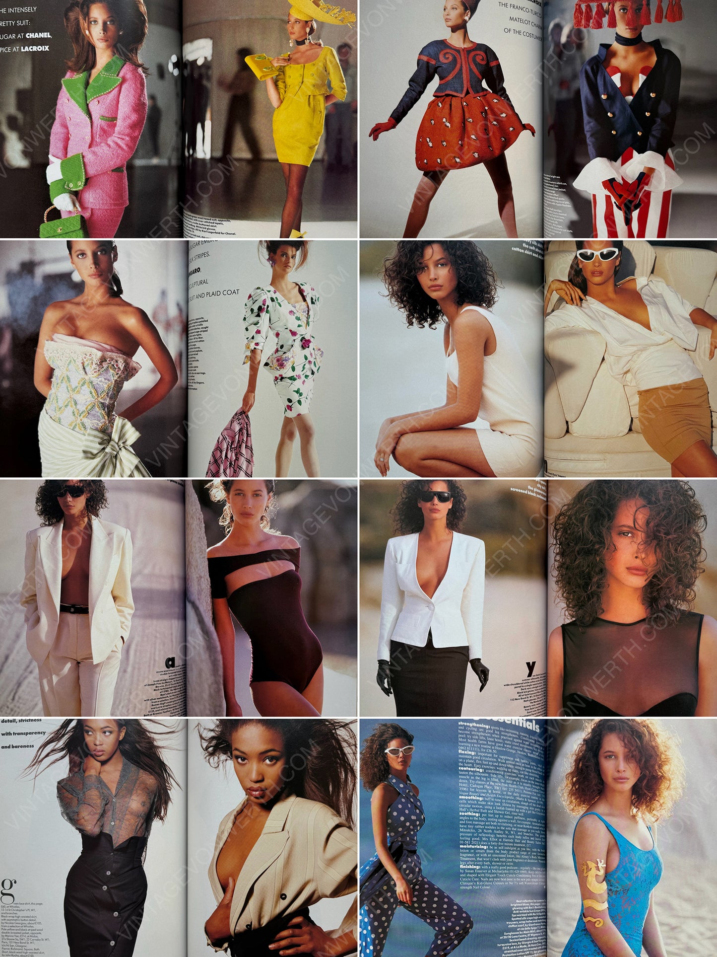 British Vogue UK April 1988