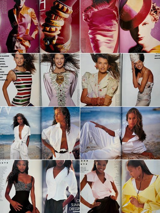 BRITISH VOGUE UK JUNE 1988