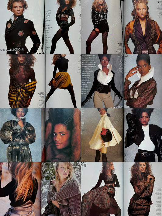 BRITISH VOGUE UK SEPTEMBER 1988