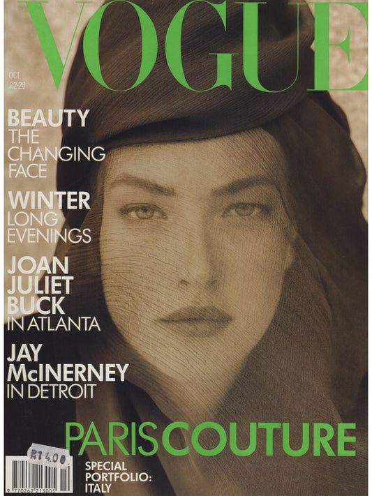 British Vogue UK October 1988