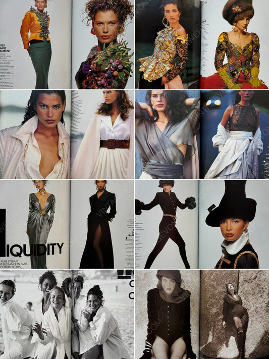 BRITISH VOGUE UK OCTOBER 1988