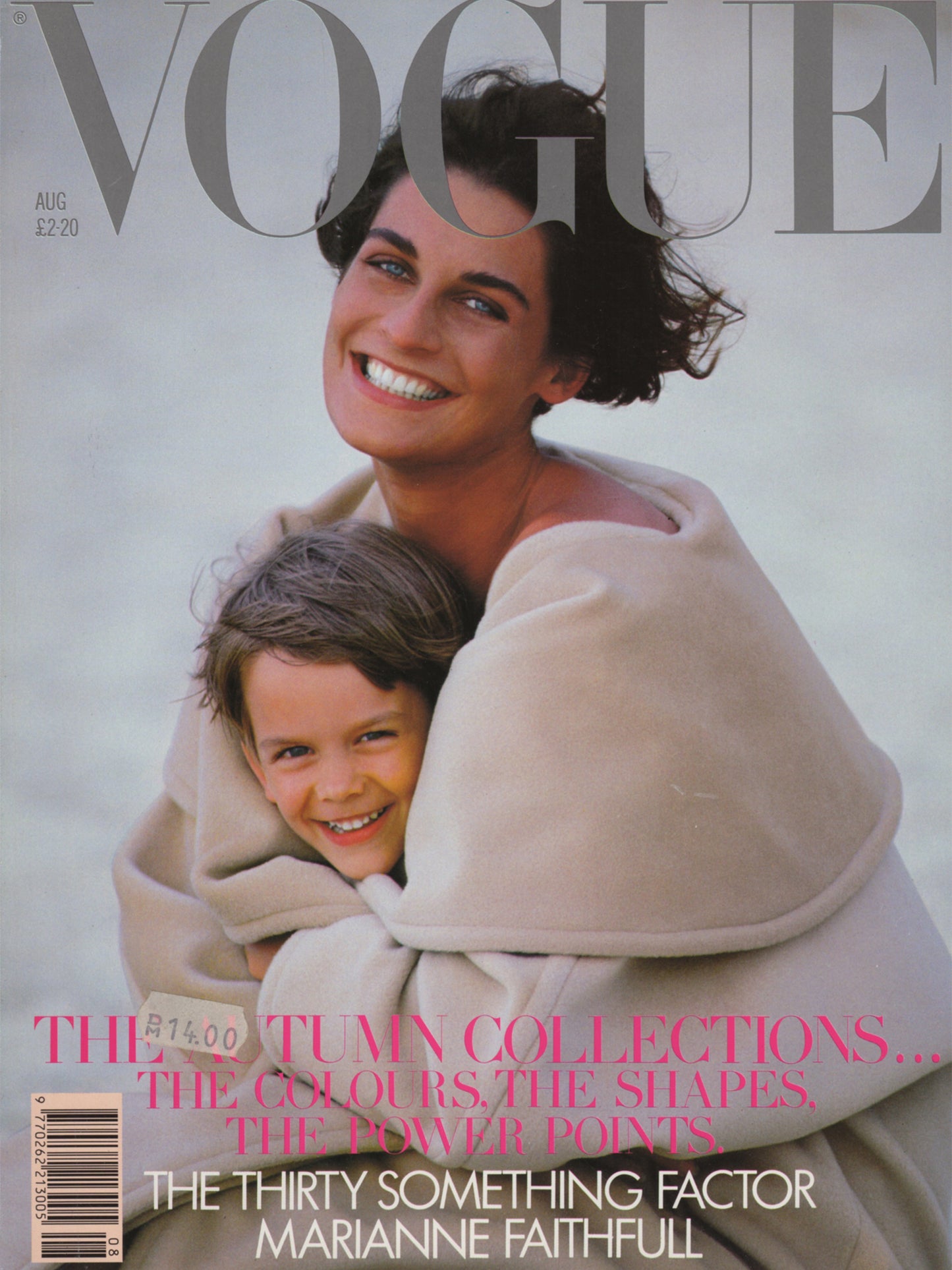 British Vogue UK August 1989
