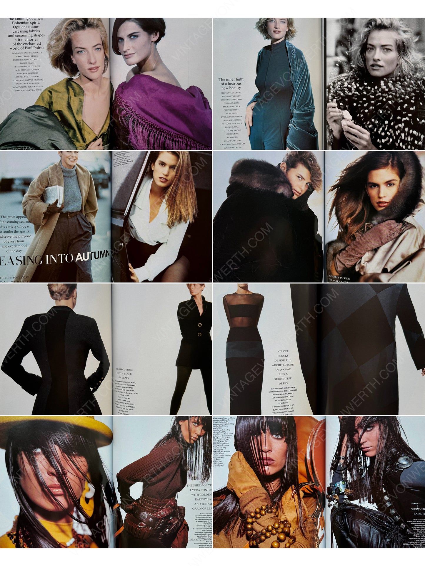 British Vogue UK August 1989