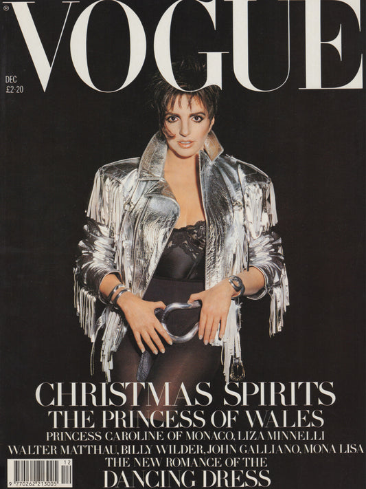 British Vogue UK December 1989