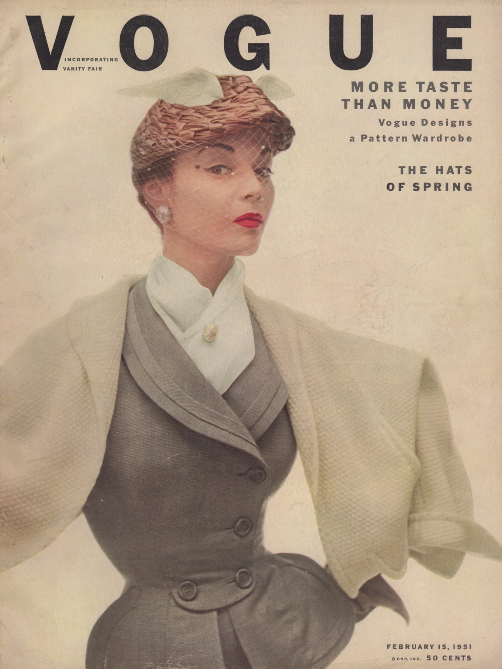 VOGUE 1948年 May 15 ビンテージ ボーグ アメリカ ファッション雑誌 ペン ホルスト コフィン ローリングス 貴重 - 雑誌