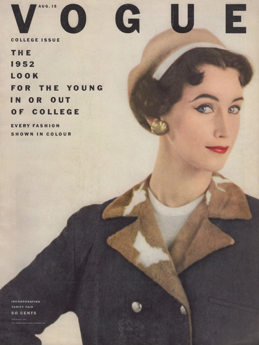VOGUE US August 15, 1952