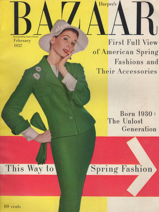 HARPER'S BAZAAR US February 1957