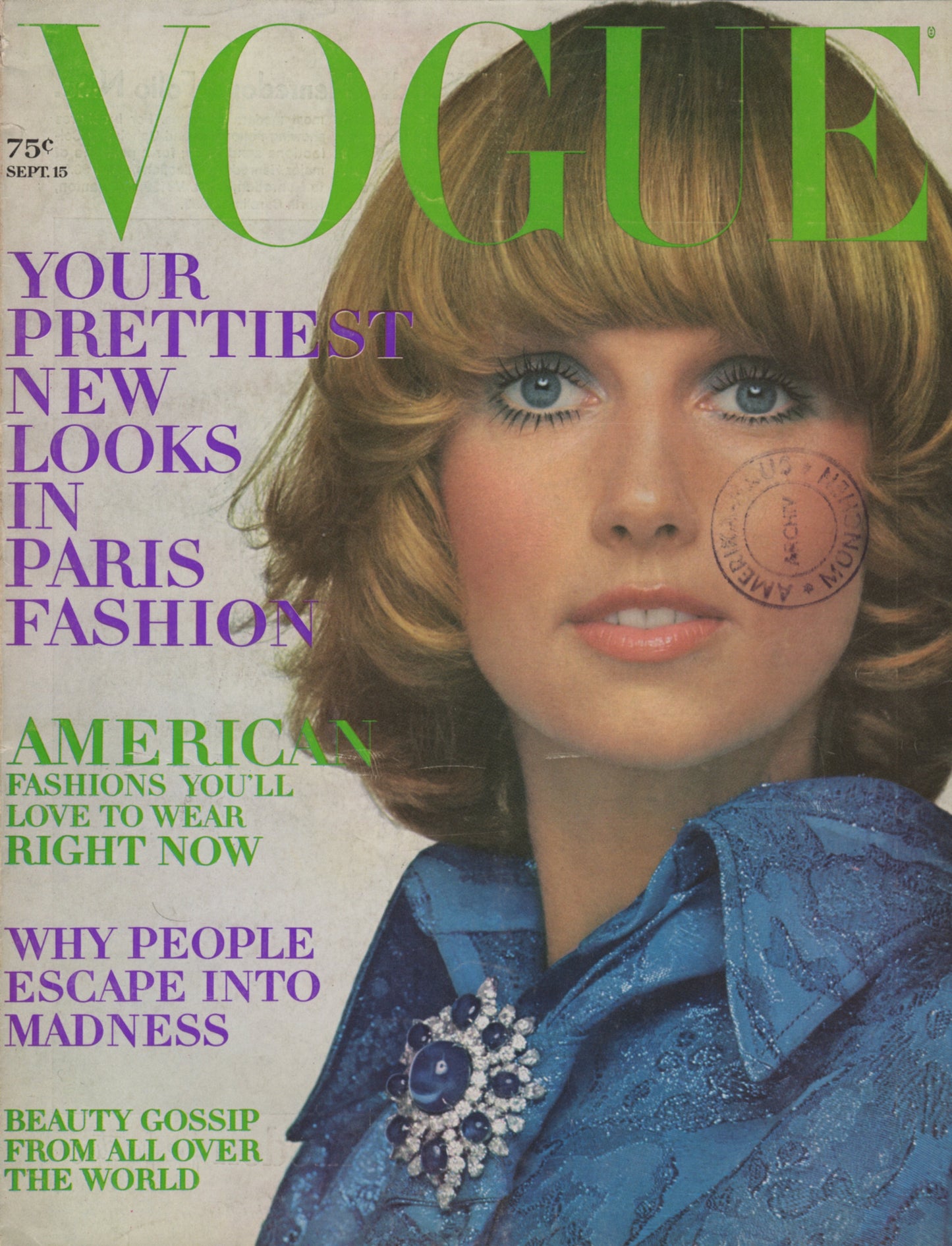 VOGUE US September 15, 1969