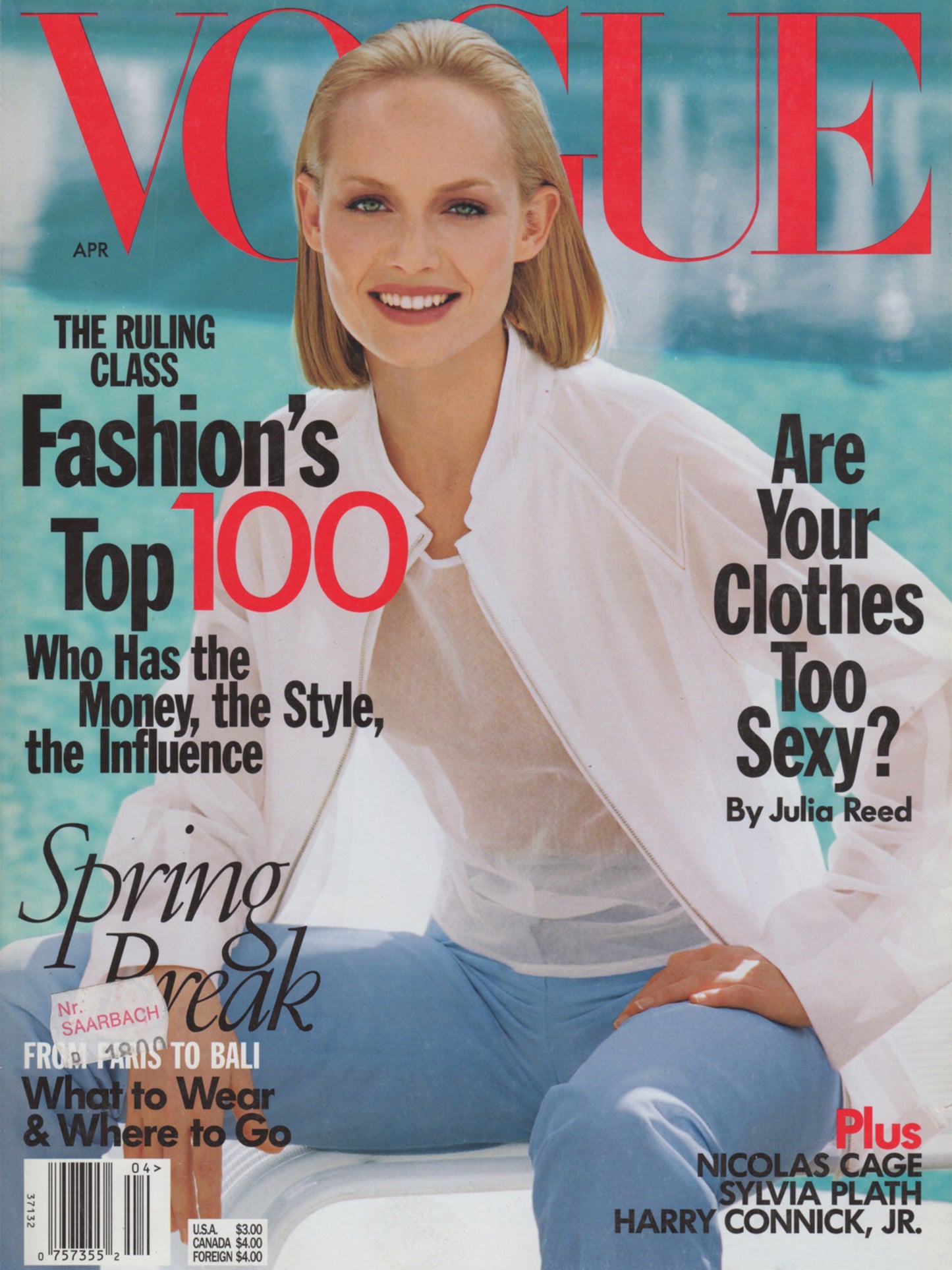 VOGUE US April 1998