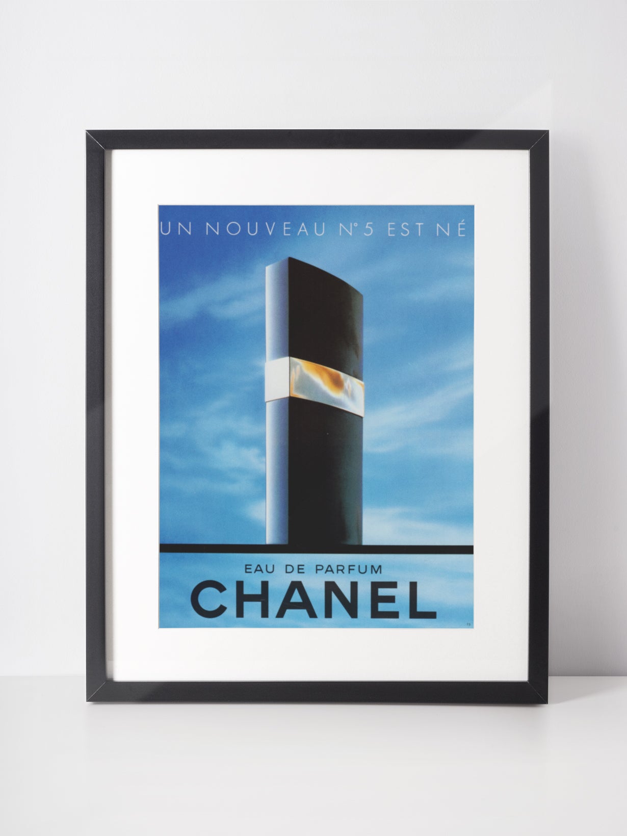 CHANEL 1986 Vintage Print Advertisement Perfume Parfum 1980s Magazine Ad