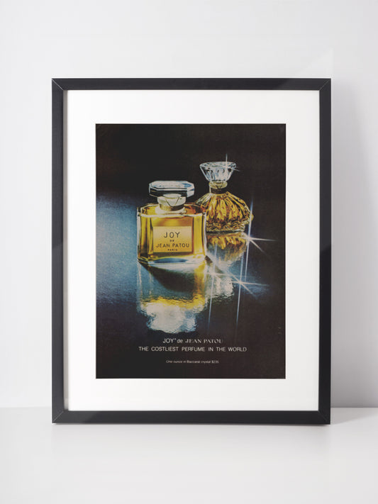 JEAN PATOU 1978 Joy Perfume Vintage Advertisement Scent Fragrance