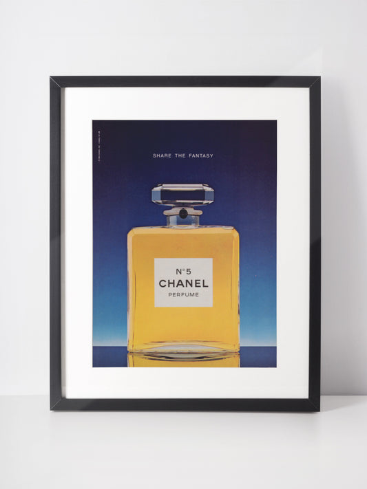 CHANEL 1981 No. 5 Perfume Vintage Advertisement Perfume Scent Fragrance