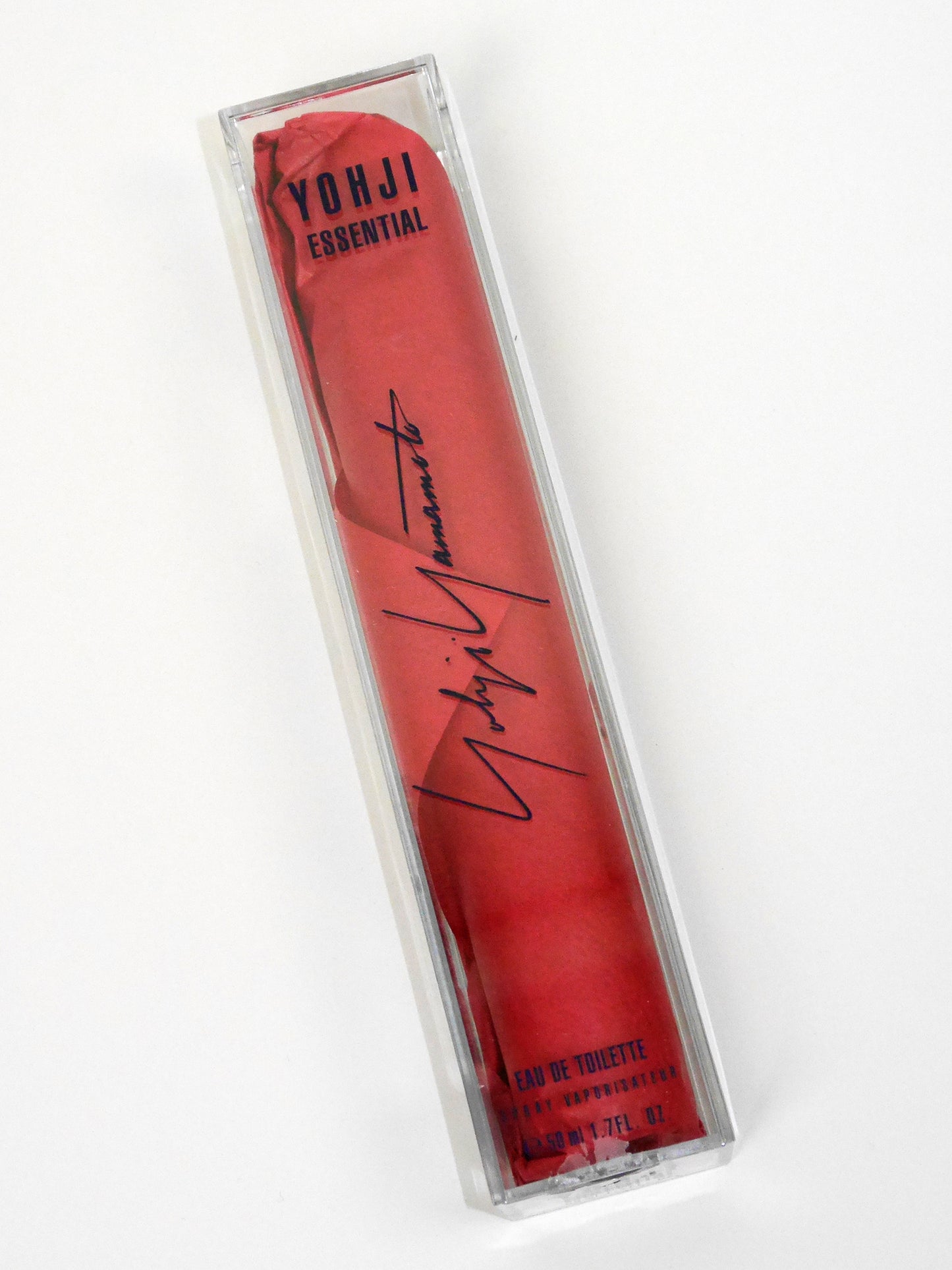 YOHJI YAMAMOTO Yohji Essential (1996) 50 ml Eau de Toilette EdT Natural Spray Vaporisateur 1990s Vintage Perfume Parfum