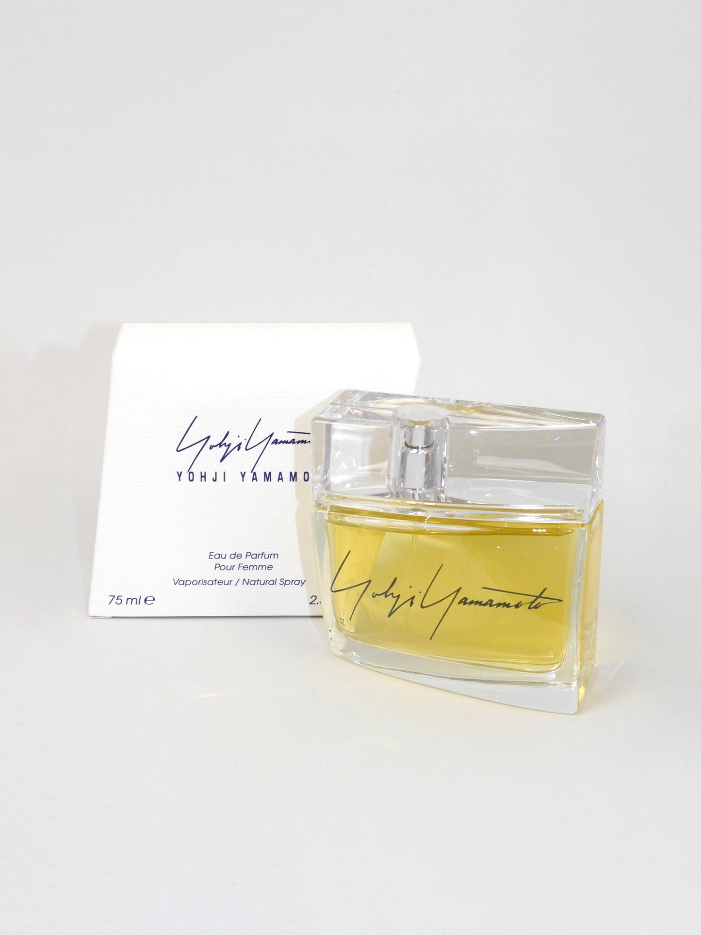 YOHJI YAMAMOTO Pour Femme (2004) 75 ml Eau de Parfum EdP Natural Spray Vaporisateur 2000s Vintage Perfume