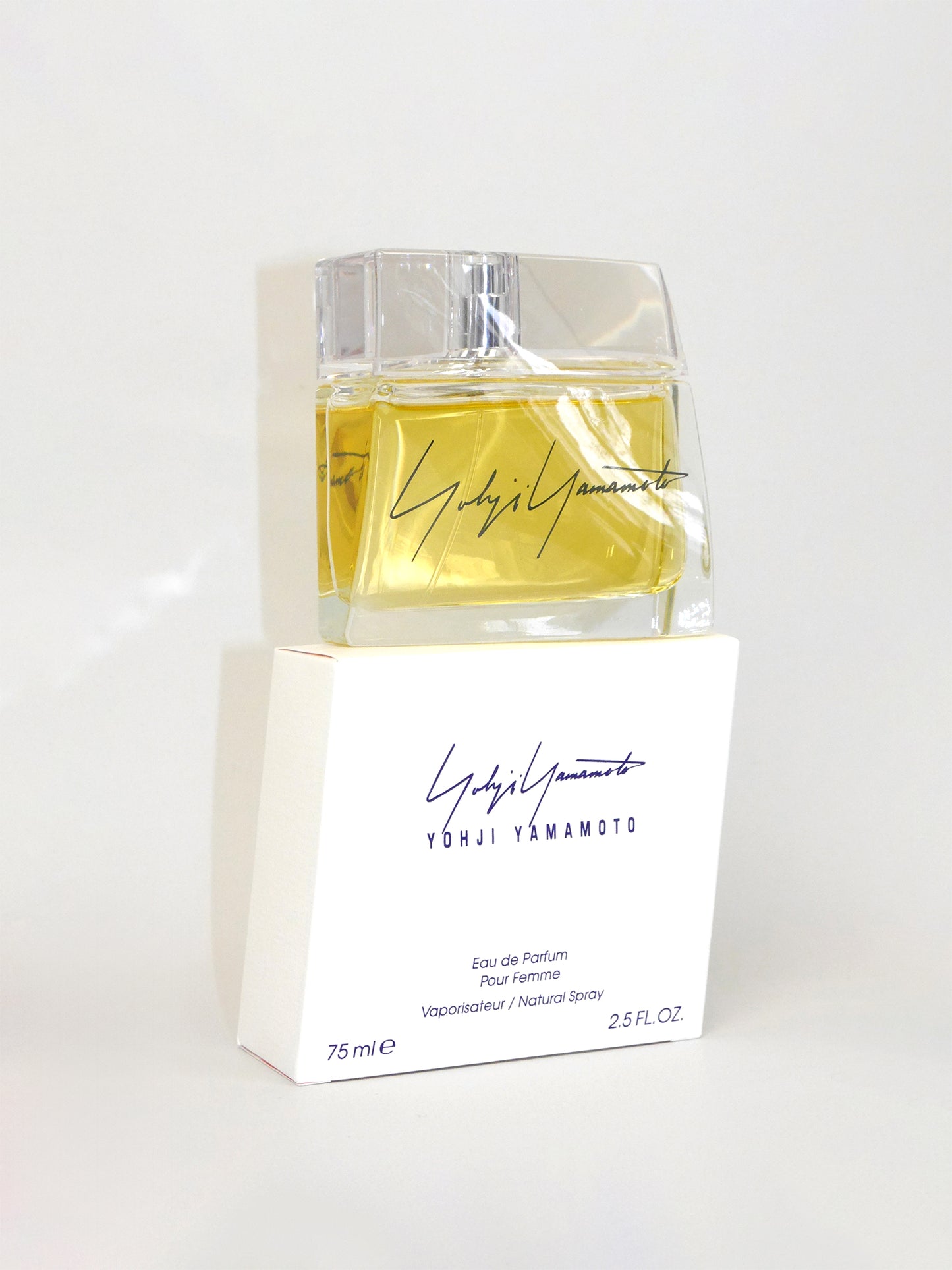 YOHJI YAMAMOTO Pour Femme (2004) 75 ml Eau de Parfum EdP Natural Spray Vaporisateur 2000s Vintage Perfume