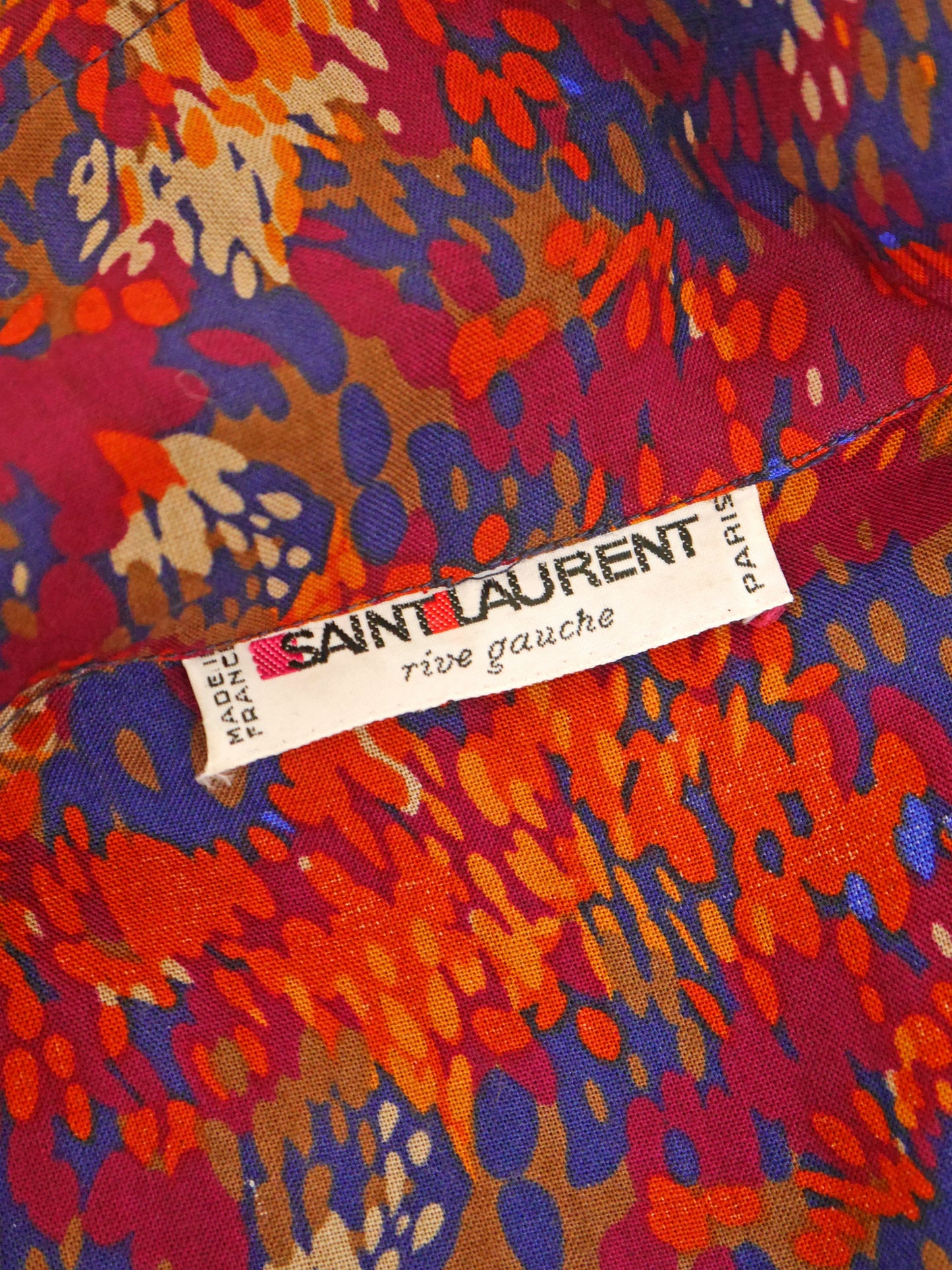 YVES SAINT LAURENT 1970s 1980s Vintage Wool Balloon Midi Dress Size S-M
