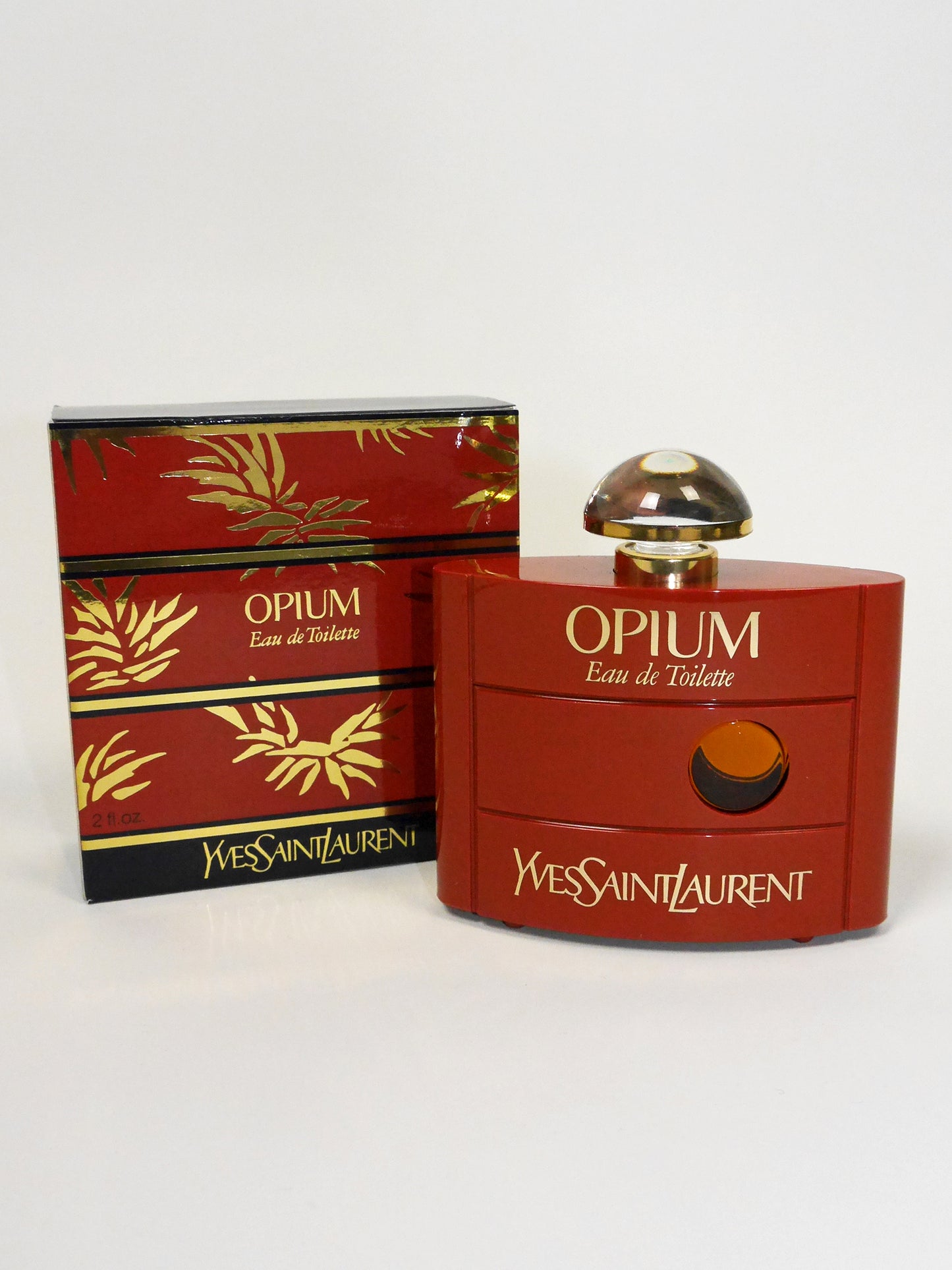 YVES SAINT LAURENT Opium (1977) 60 ml Eau de Toilette EdT Splash 1980s Vintage Perfume Parfum