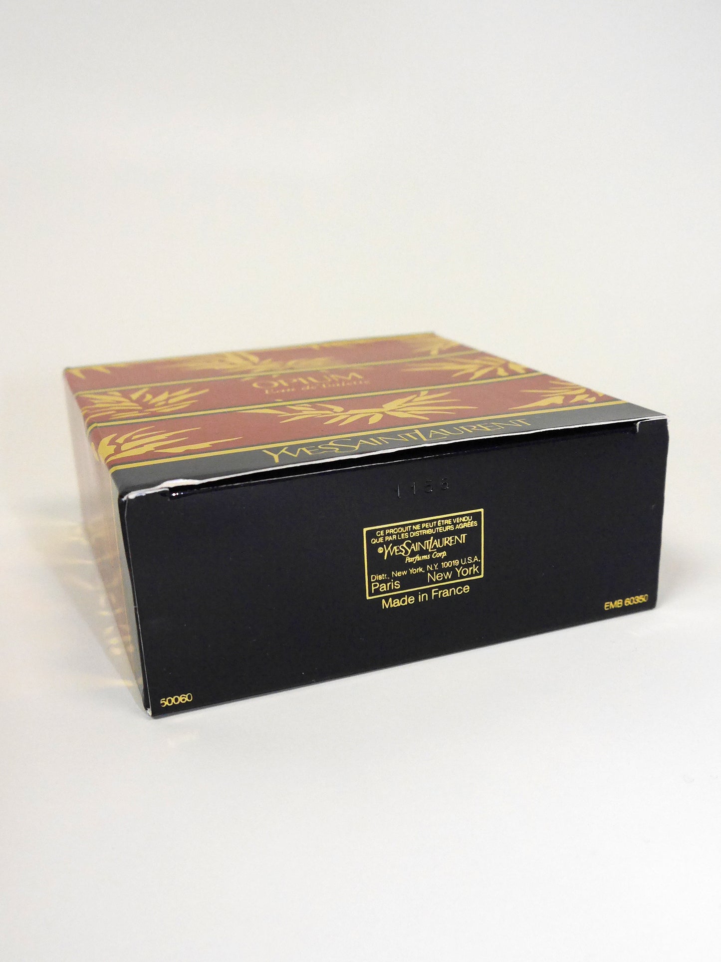 YVES SAINT LAURENT Opium (1977) 60 ml Eau de Toilette EdT Splash 1980s Vintage Perfume Parfum