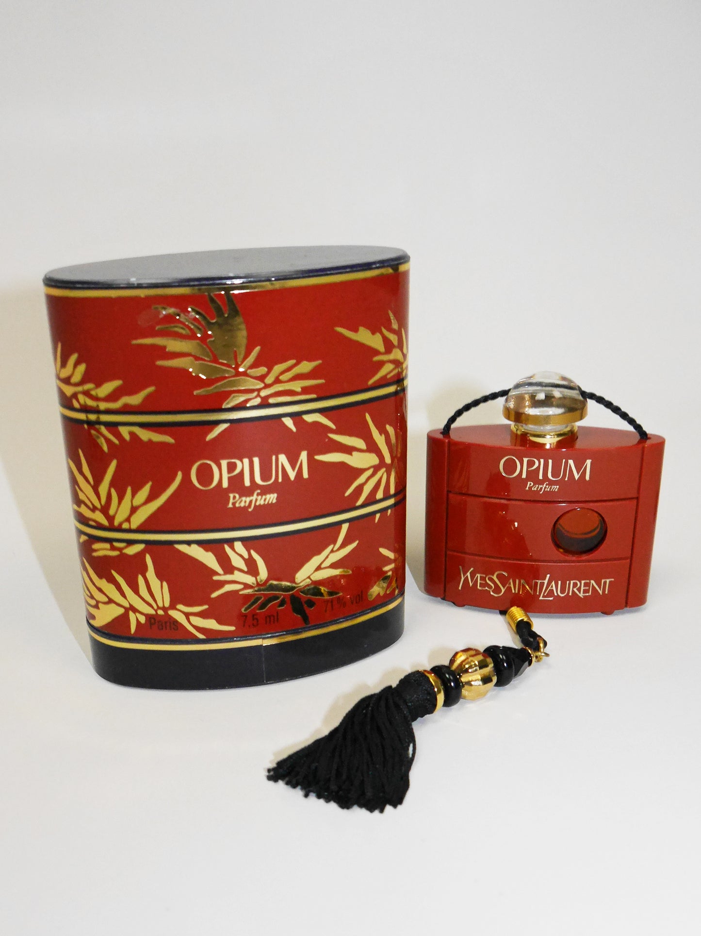 YVES SAINT LAURENT Opium (1977) 7,5 ml Parfum Vintage Perfume Splash Old Formula