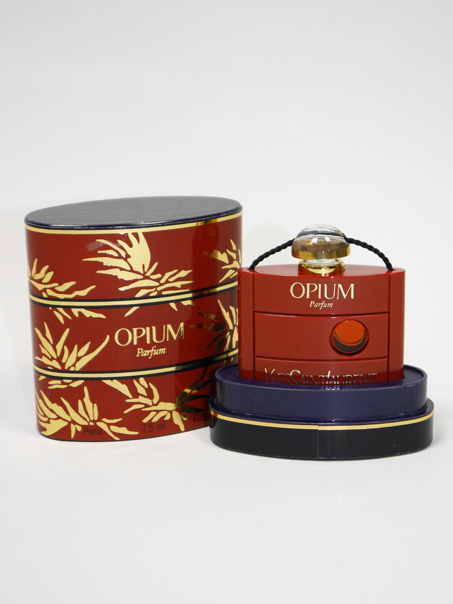YVES SAINT LAURENT Opium (1977) 7,5 ml Parfum Vintage Perfume Splash Old Formula