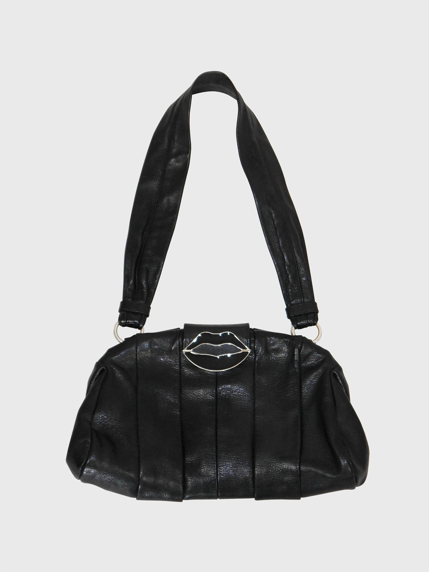 YVES SAINT LAURENT by Tom Ford Spring 2003 Vintage Dalí Lips Shoulder Bag Clutch