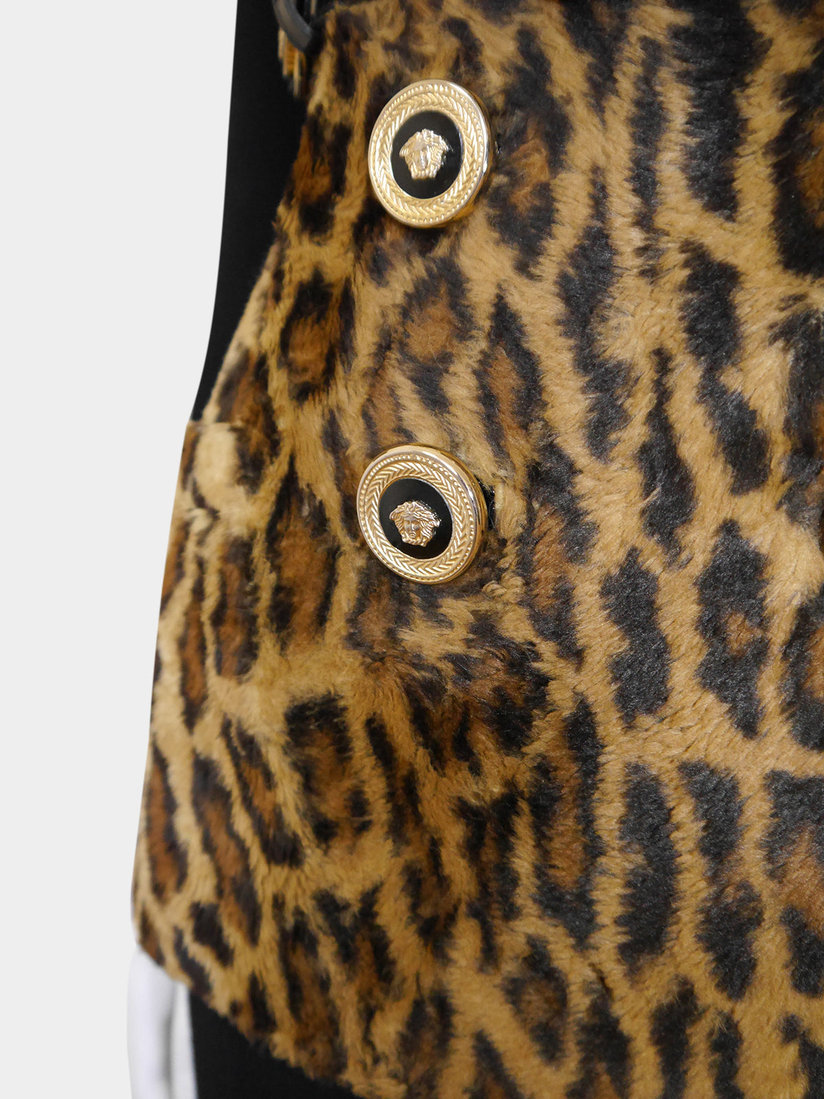 Leopard-print CrÃªpe Couture blazer