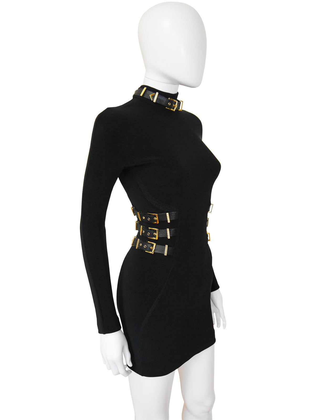 GIANNI VERSACE Couture Fall 1992 Vintage Bondage Dress