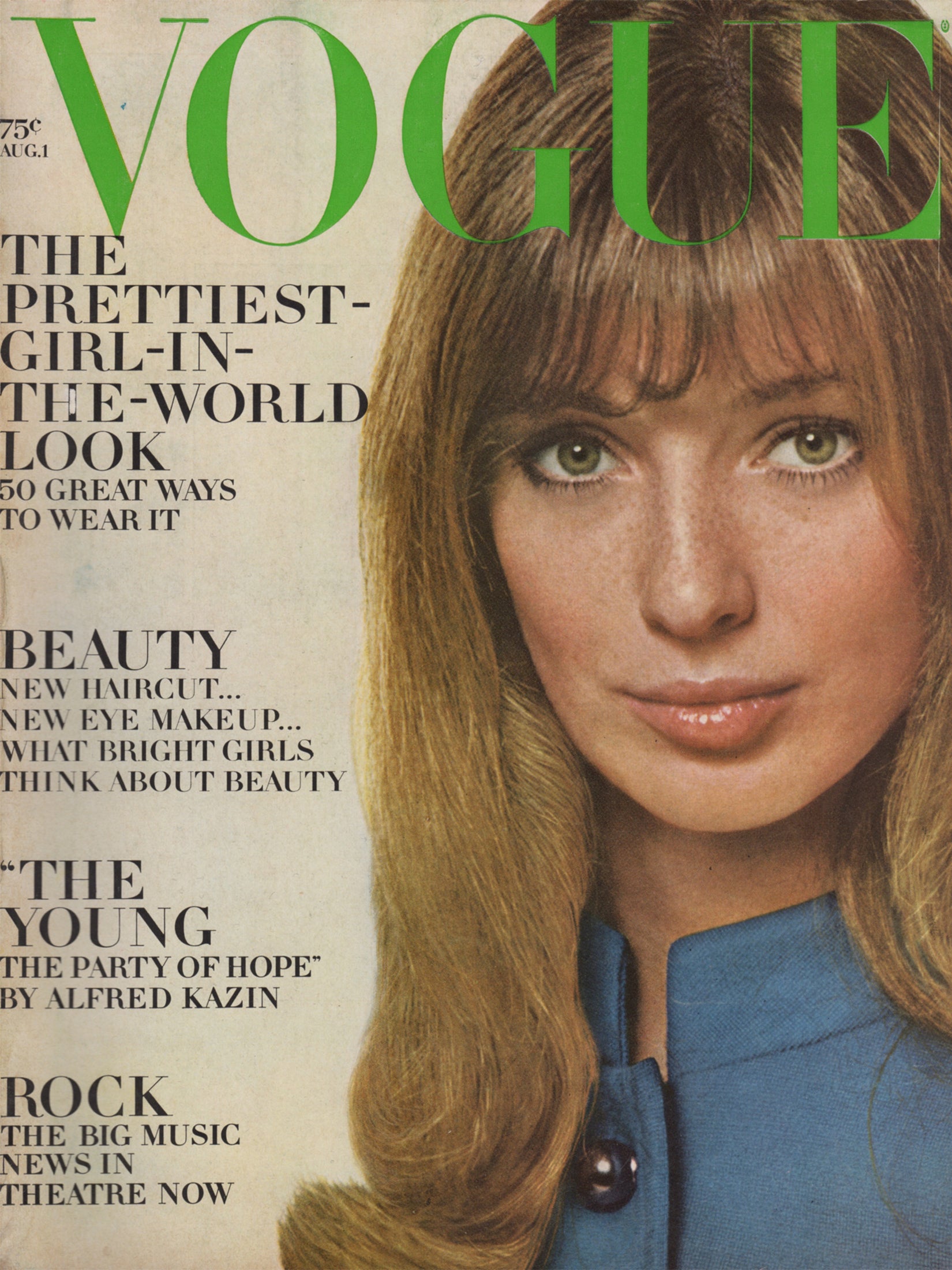 Vogue Us August 1 1968 Vintage Von Werth