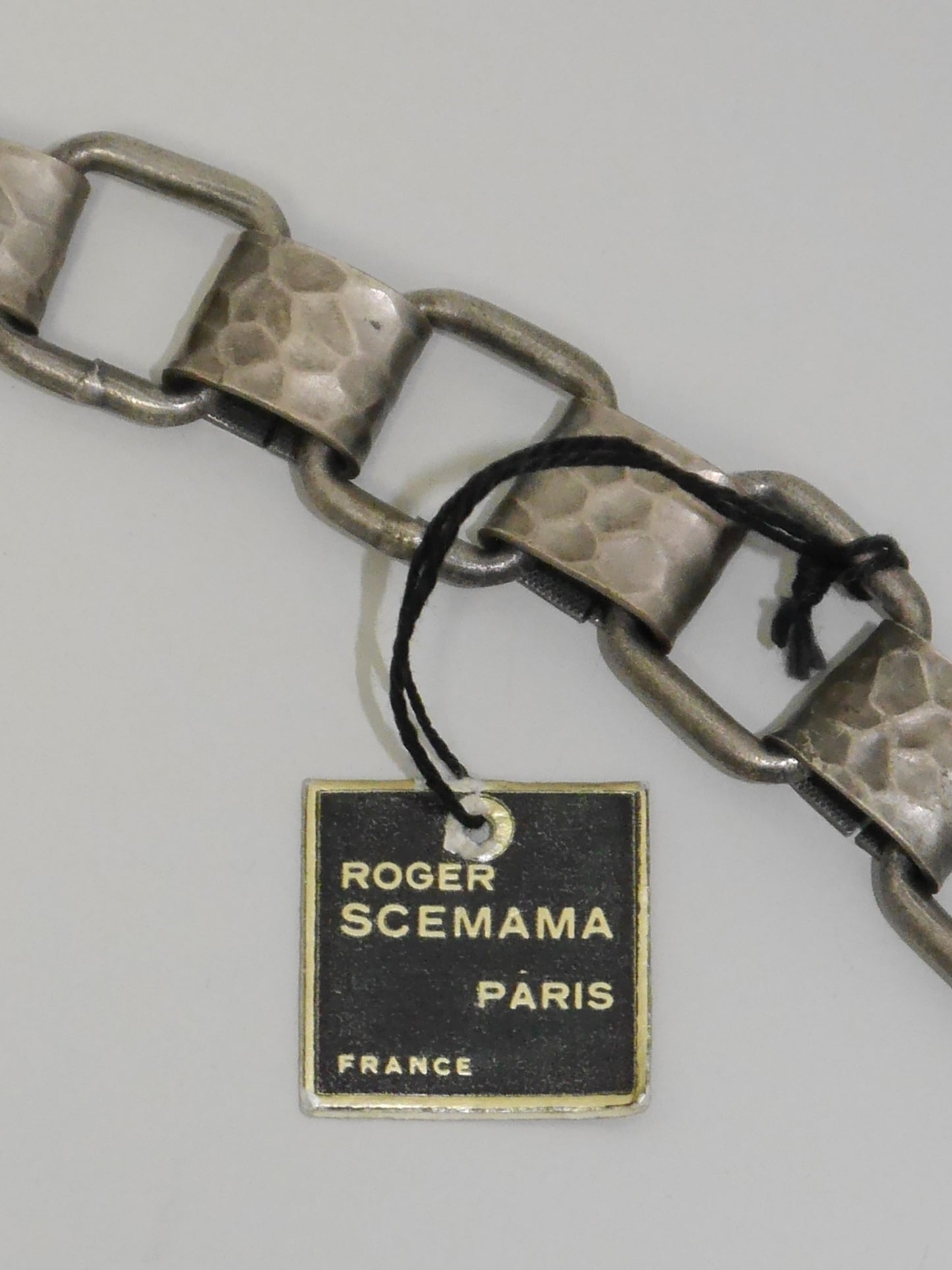 YVES SAINT LAURENT by Roger Scemama 1960s 1970s Vintage Chain Belt or Necklace