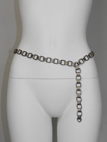 Vintage Yves Saint Laurent Chain Belt Necklace 1960s Roger Scemama for YSL Vintage Yves Saint Laurent Chain Belt Necklace 1960s Roger  main image 3